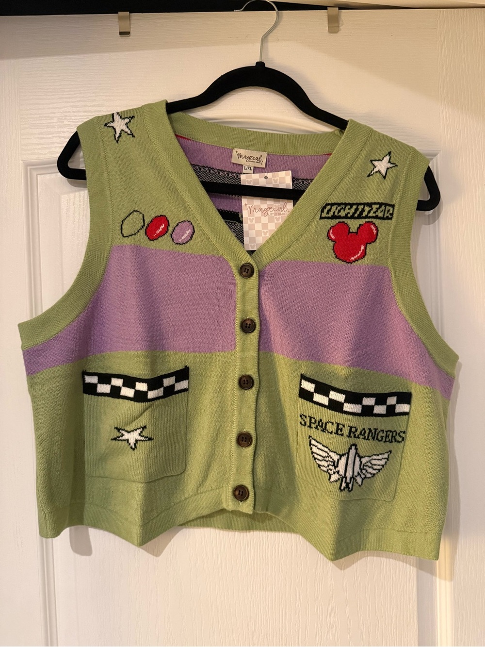 Magical Little Babes Toy Story Buzz Lightyear Space Rangers Knit Vest